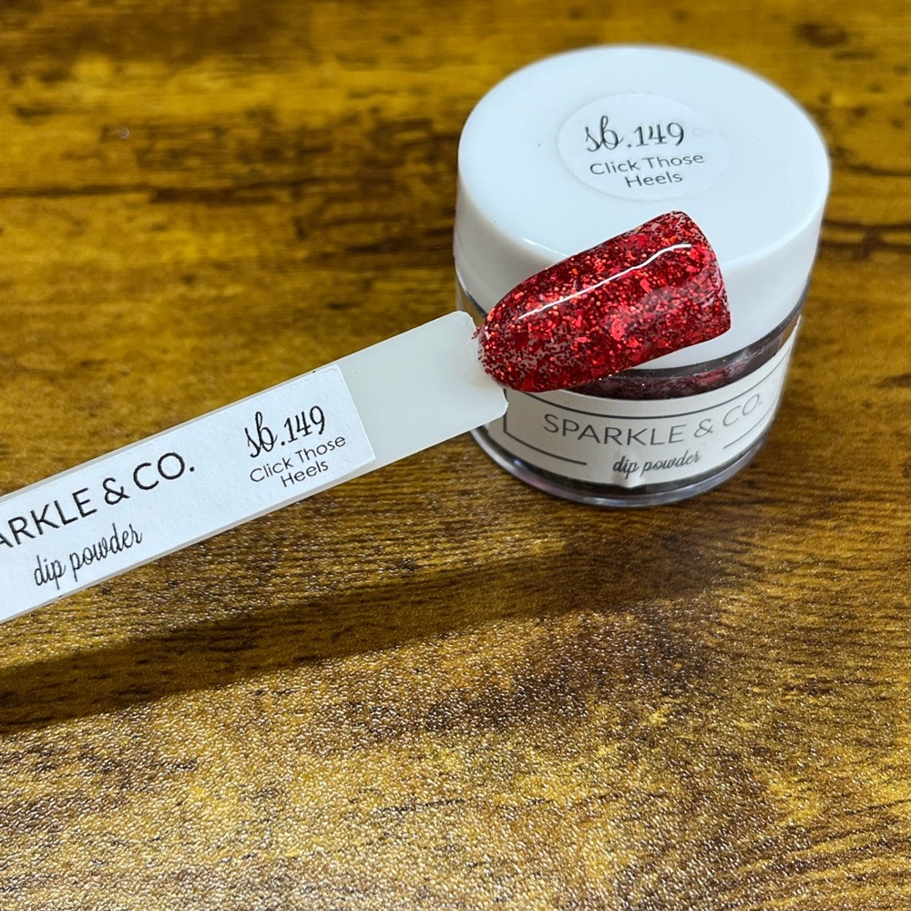 Sparkle & Co. Dip Powder- Click Those Heels